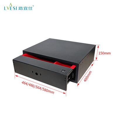 纹衣柜指密码抽屉家用商10021用隐藏小型纹保险箱柜防盗屉指密抽