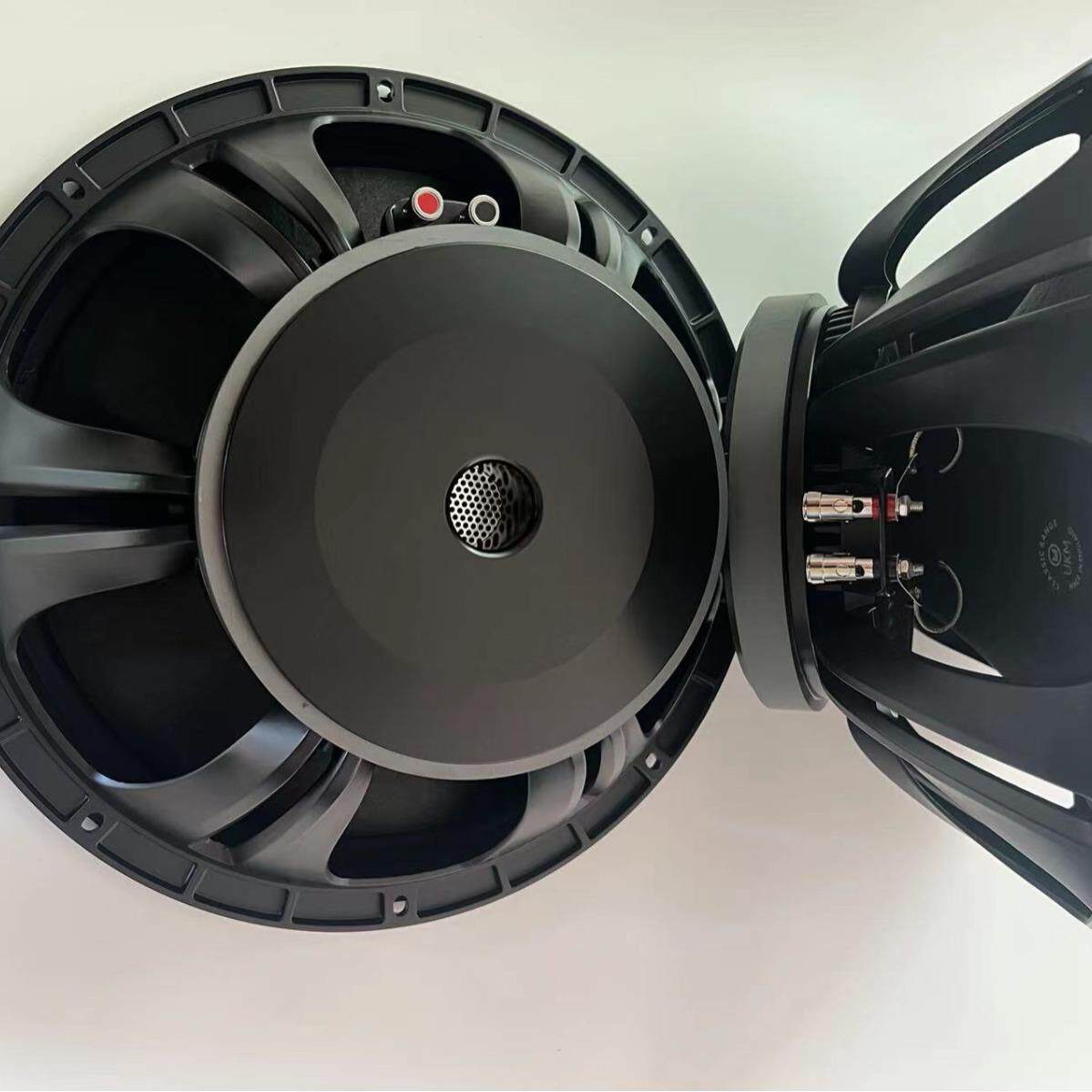 峰声新款KTV线阵15寸低音喇叭190磁75芯全频音箱布边500W大功率