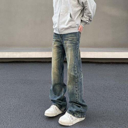 Rock & Roll Denim Men ' s And Med Bootcut Jeans - M0p2602