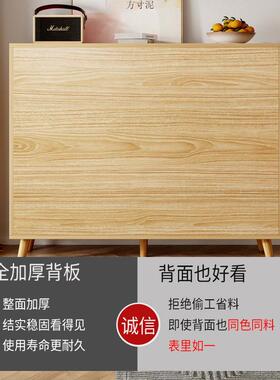 简易斗柜五实木腿走廊储物柜式家用XZL抽拉美收纳柜甲柜摆子客厅