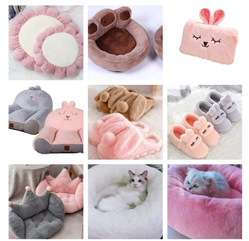 Набивные ткани 兔毛泡泡绒扎染高档服装面料 提印花起泡绒抱枕沙发毛绒布料批发