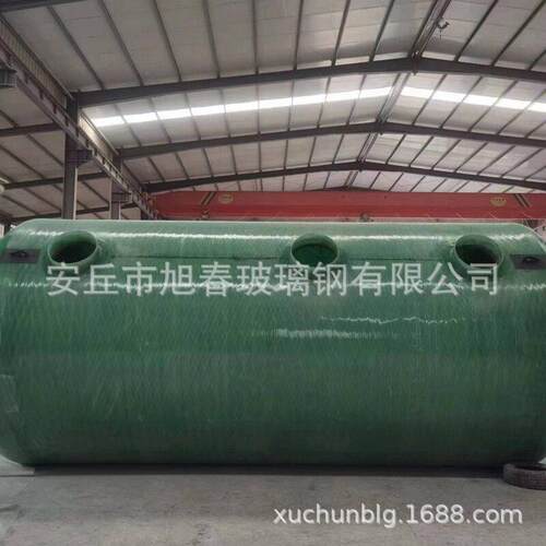 大型玻璃钢储立式卧式盐酸储玻璃钢椭圆运输酸储