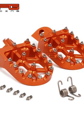 越野摩托车65-990SX/EXC/XC/TC/TE改装CNC脚踏配件铝合金防滑钉