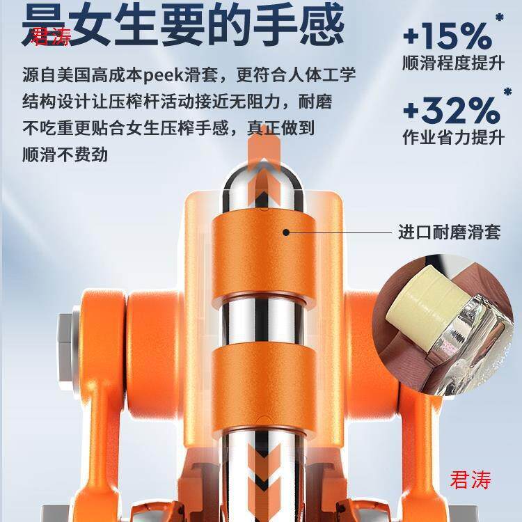 橙汁手动榨汁机手工商用鲜榨挤压压榨器器新款压汁机摆摊手动橙子