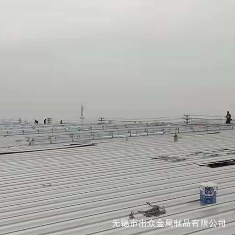 厂家批发岩棉板夹芯彩钢板 机制岩棉彩钢板房屋围墙顶板不锈钢板