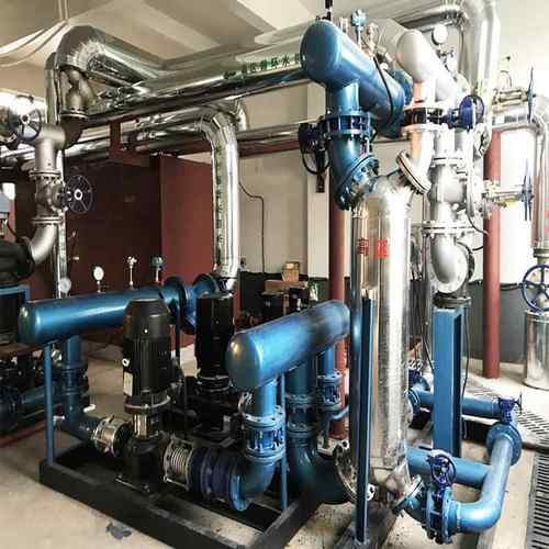 汽水换热机组供暖设备厂矿小区高层供暖螺旋缠绕换热系统换热站