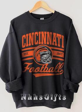 Z 29667 Men's vintage football print sweatshirt 士复古橄榄