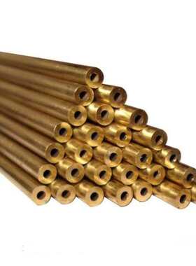 厂家现货 H59黄铜管 H62黄铜直管 黄铜盘管H63厚壁铜管 黄铜扁管