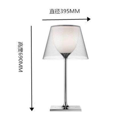 高档现代北欧五金台意简大利艺约术灯饰卧室灯客厅床头样板房酒店