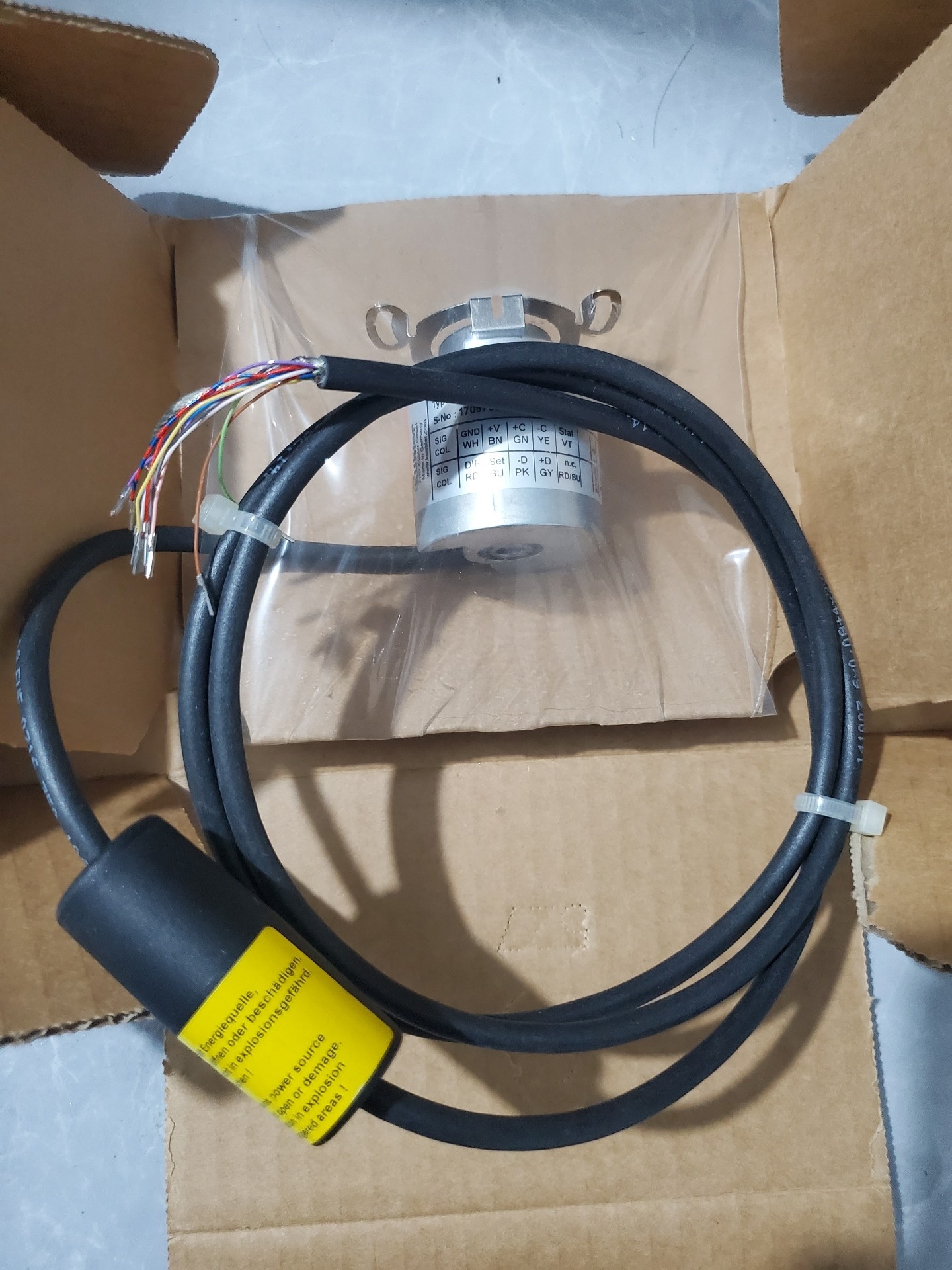 库伯勒8.F3683.2111.G322编码器