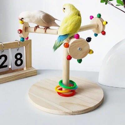 Perches For Parakeets Sparrow Paw Grinding Perch Wooden