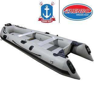 厂家独木舟皮划艇钓鱼船橡皮艇玻璃钢冲锋舟充气船消防救援冲锋艇