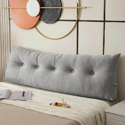 Headboard Pillow Triangle Cushion Removable and Washable