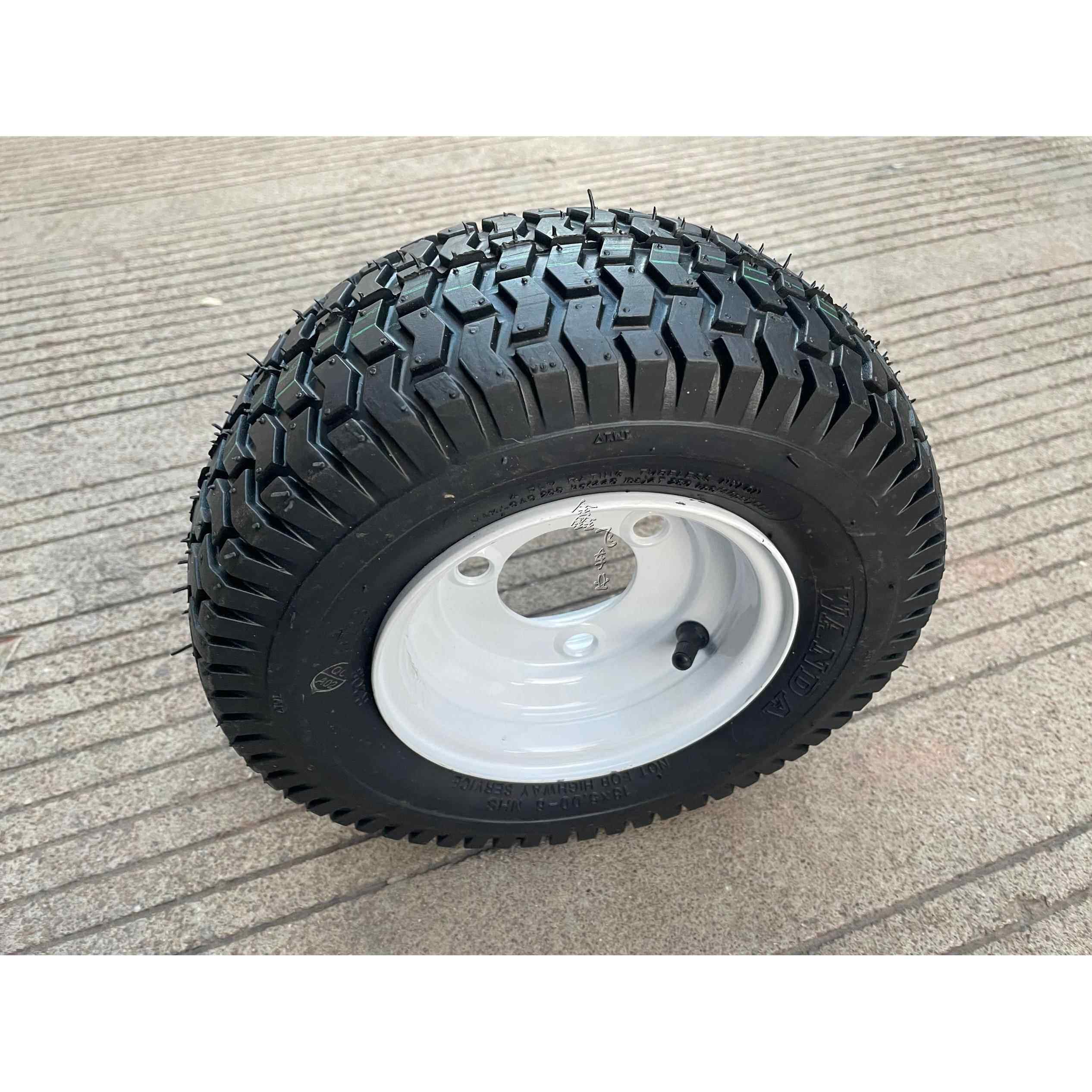 游乐车小火车电动卡丁车沙滩车配件13X5.00-6寸草坪公路轮胎轮毂