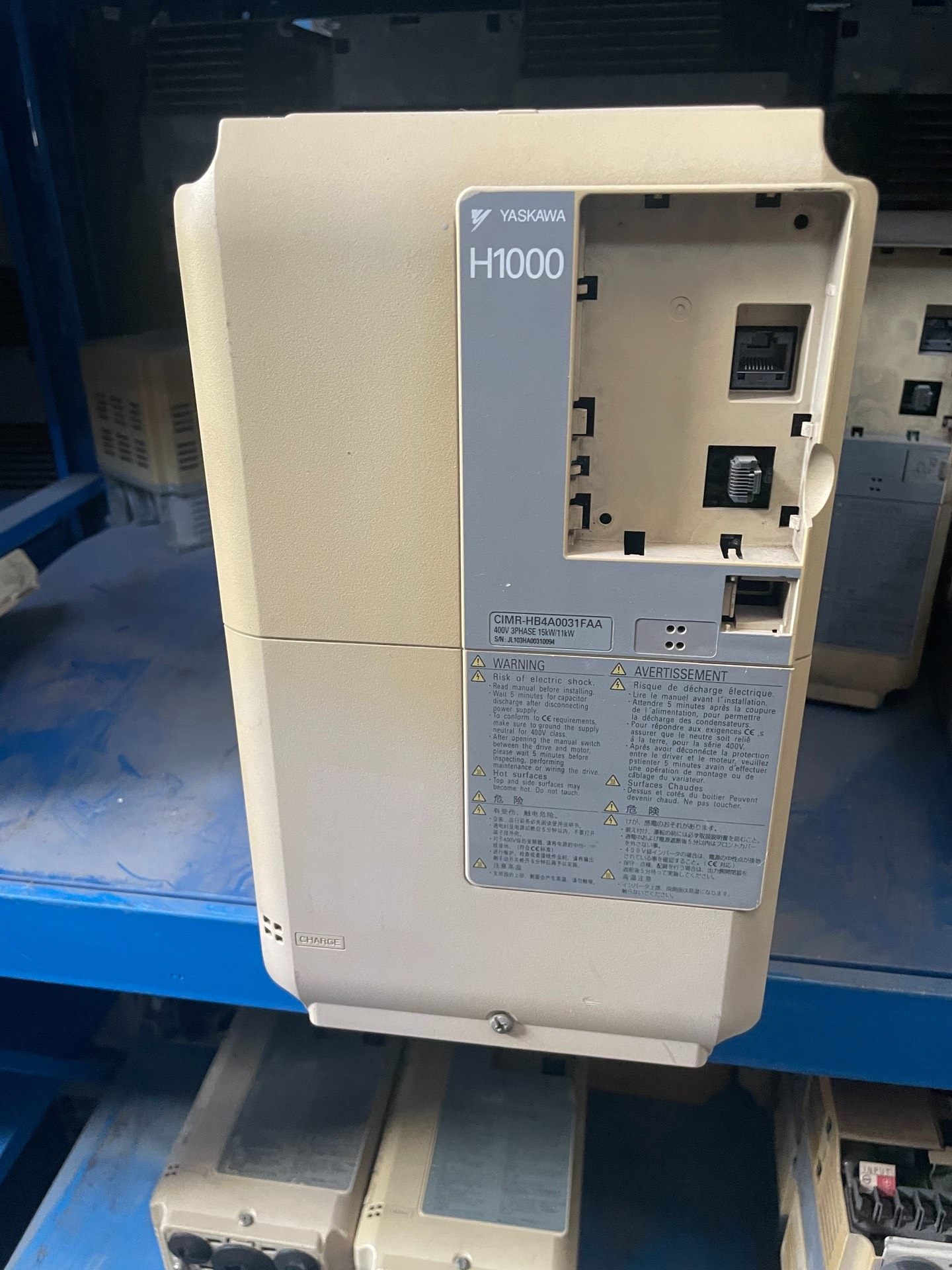 CIMR-HB4A0031FAA安川H1000变频器，15/