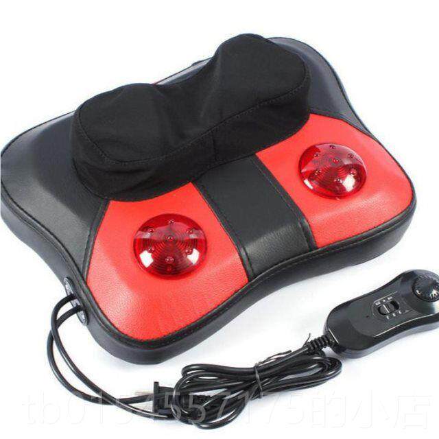 正品颈按摩器脊椎腰椎推拿机揉捏震动动背部功家用多能椎电腰部按