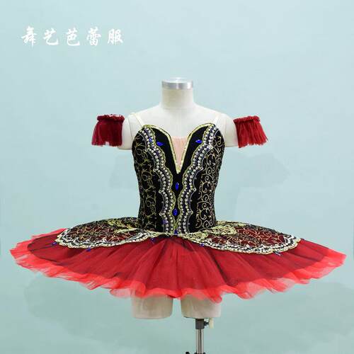新款演芭蕾裙女款埃斯米童拉达出服比赛舞蹈定制儿童TUTU裙