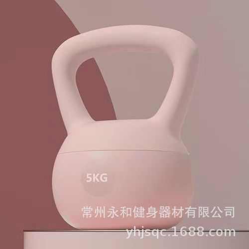 蹲手臂塑形壶铃运动女士软深家用健身器材瘦4kg5kg6kg男士