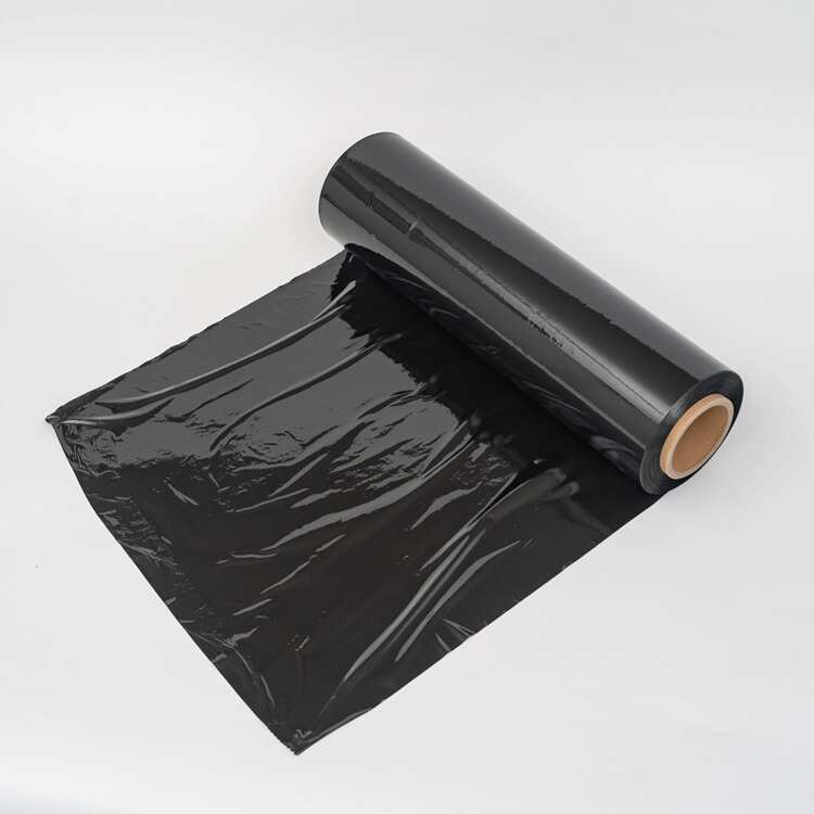 厂家直销拉伸膜缠绕膜遮蔽膜彩色膜自粘pe保护厂家乳白色黑色红色