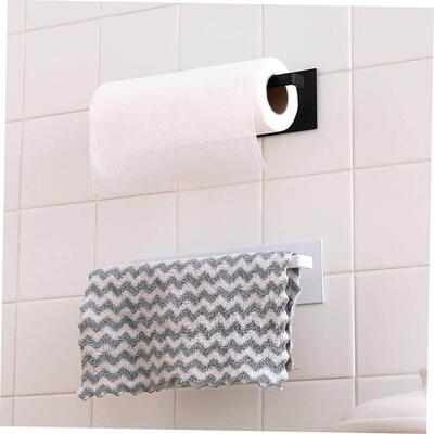 Free punch tissue holder Tissue holder Kitchen paper rack
