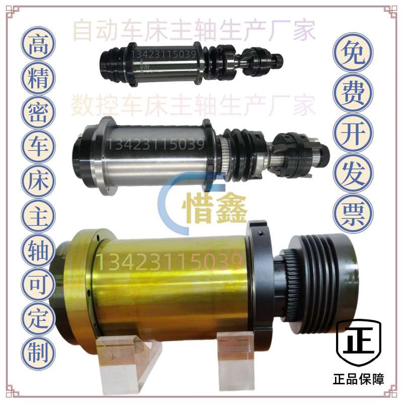 自动化车床06小数控主轴单元总成惜鑫主轴通用车床配件非标可定做