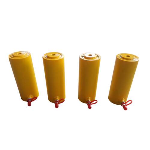 便携式单作用弹簧复位式液压缸伸缩式单作用液压油缸ll63-100LL