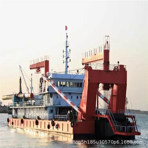 山东挖泥船拼装式河底抽沙泵大型挖泥船疏浚挖泥船水道清淤船舶