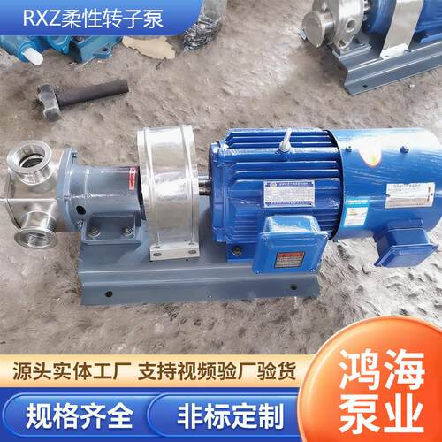 RXZ柔性转子泵铸铁卫生调料食品转子泵柔性泵厂家供应