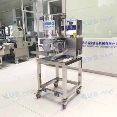 l达瑞宝汉堡肉成型机 圆形鲜虾饼成型机 鸡肉糜鸡排自动化肉饼机