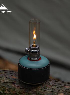 柯曼T-1D扁气瓦斯无芯户外装备野营直筒烛光灯露营氛围灯