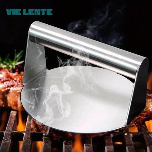Stainless Steel Smash Burger Press Hamburger Patties Meat Ma