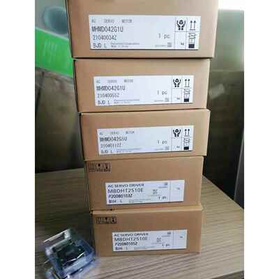 全新A5系列400W伺服电机MHMD042G1U老款400W驱动器MBDHT2510E议价