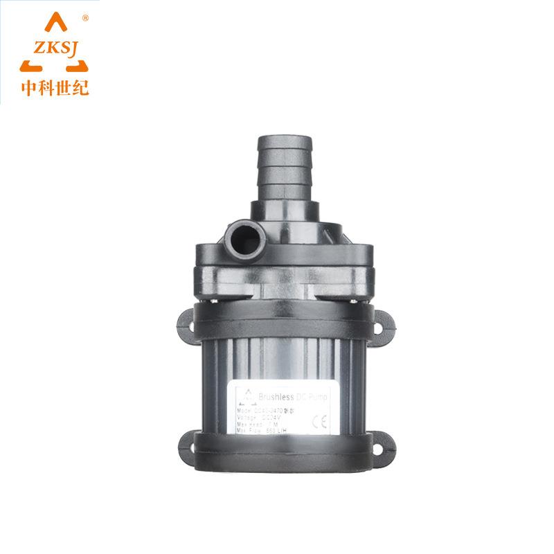24V微型直流鱼缸静音抽水泵，高扬程微型磁力泵可带缺水/卡死保护