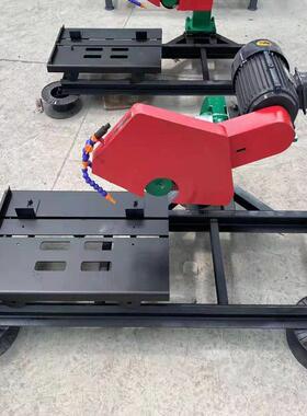 Q800型台式石材切割机 大理石花岗石耐火砖切割机 轨道倒角切割机