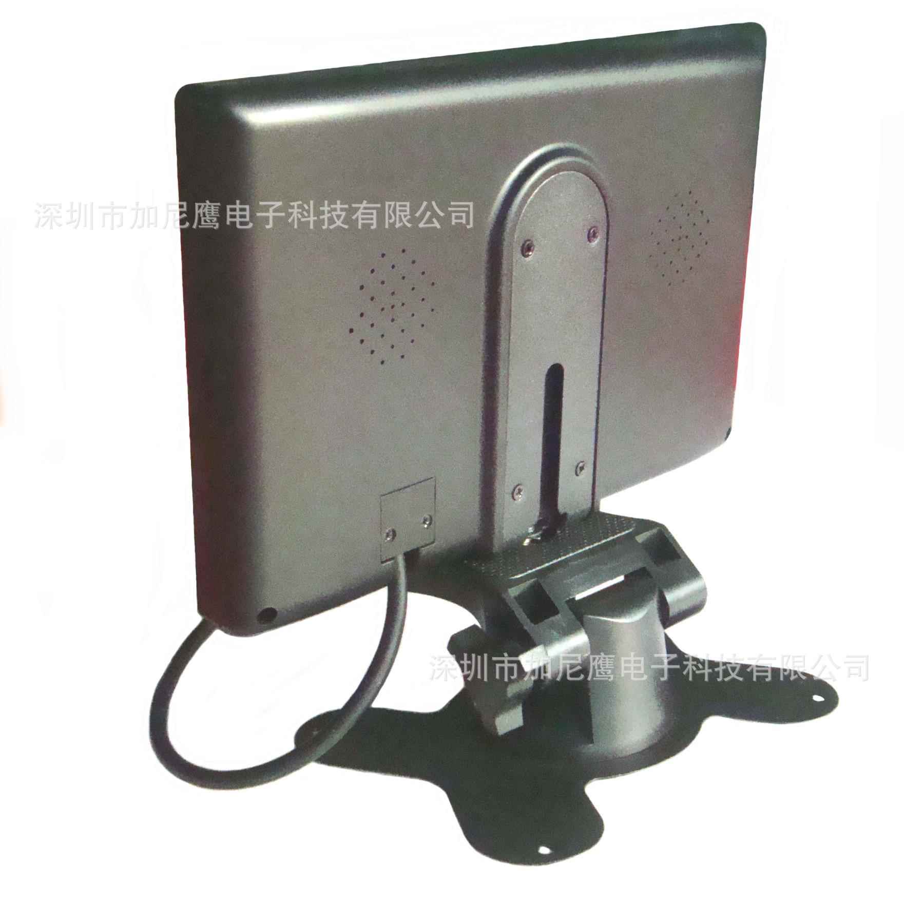 D加尼鹰车用7寸显示屏DV电液晶屏模拟C视BS监视器JL-YJC-7触V发线