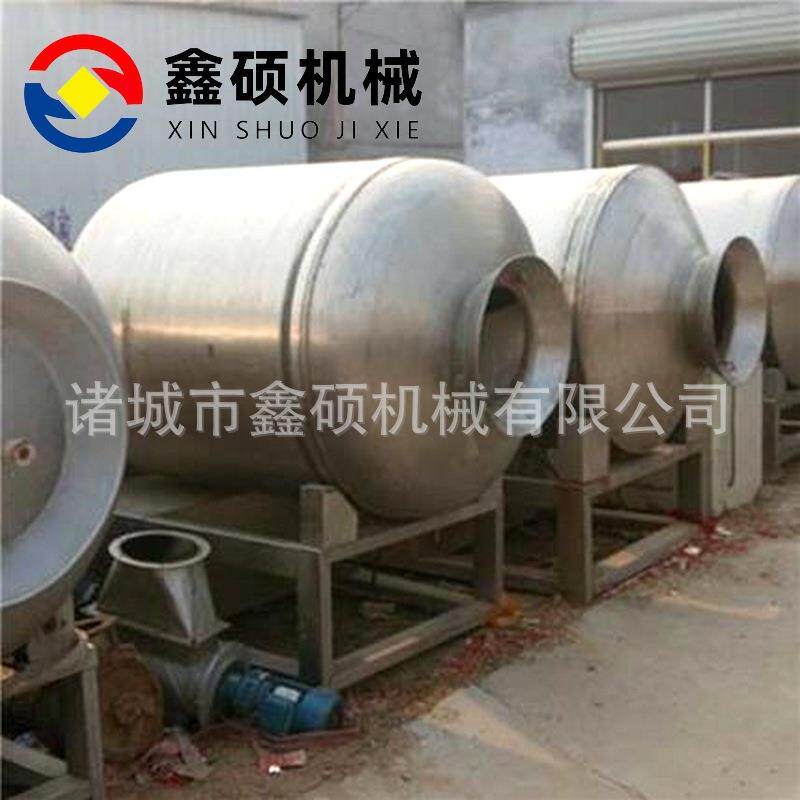 厂家不锈钢五香鱼腌制机自动上料滚揉机酱猪蹄鸡爪变频滚揉机