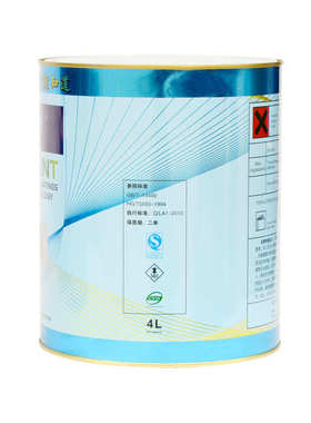 众船M21-2K特黑油漆成品漆喷漆金属漆面划痕修复烤漆黑色汽车专用