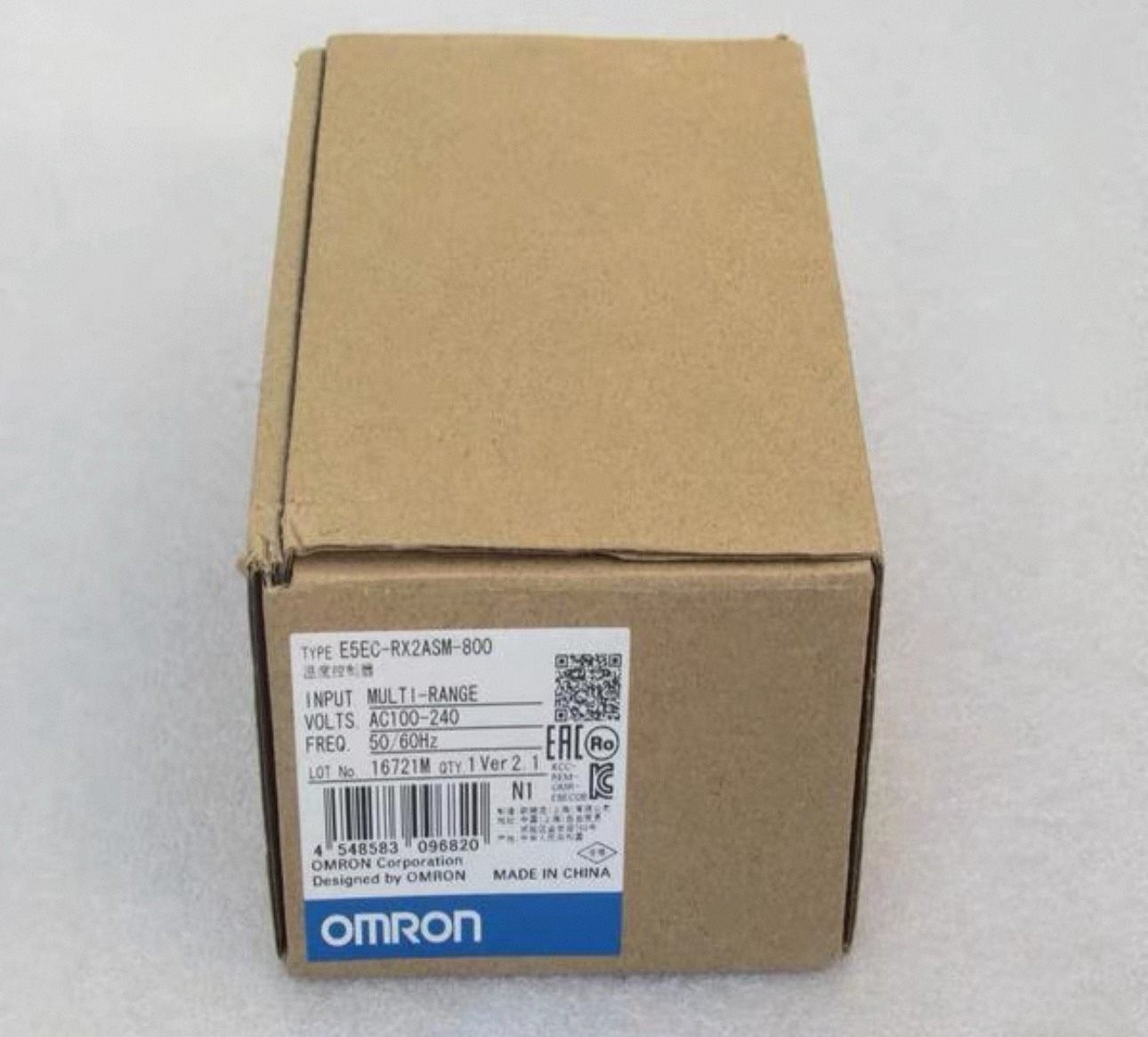 全新欧姆龙OMRON 温控器 E5EC-