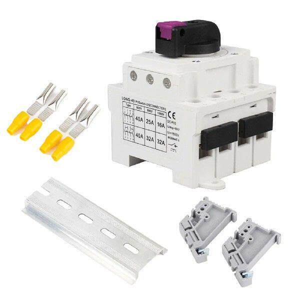 DC Solar Disconnect Switch 32A PC Housing Photovoltaic