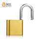 工业安全二级管理双钥匙同时直开铜挂锁适用银行酒店高精度安全锁