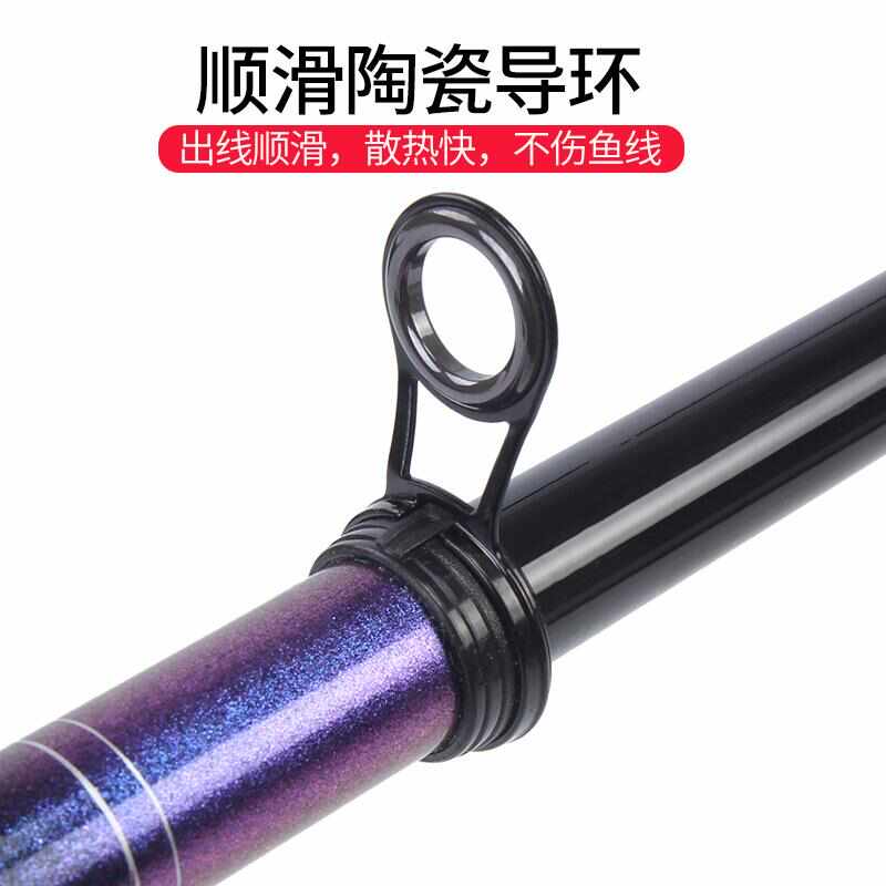 竿便携套装路亚抛竿碳素杆伸缩迷你筏竿短节马口灵敏海竿小远投调