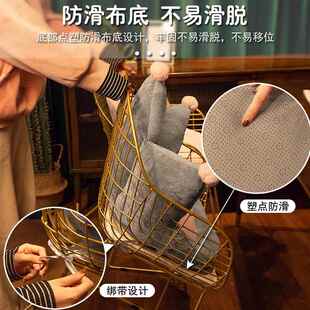 坐垫办公室久坐靠垫一体椅子座椅垫护腰靠背电脑椅屁股垫四季通用