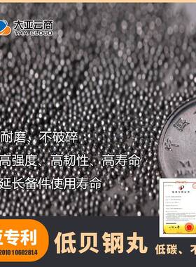 低贝钢丸S460 1.4 铸钢丸 电弧炉冶炼钢结构工程机械 低碳钢丸抛