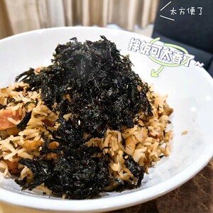 新日期多仙岛芝麻拌饭海苔碎250g袋装烤紫菜碎即食香脆儿童零食寿