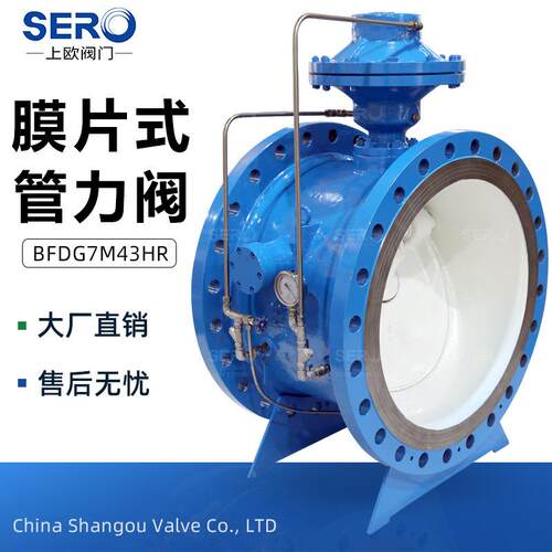 膜片式管力阀BFG7M4HR-100多功能/活塞式自动控制阀DN1000