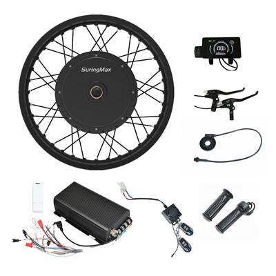 5000W电动摩托车改装808彩屏仪表72V100A萨博沃顿控制器