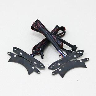 led日行灯日行转向功能配幻彩110E105E控制器车身转向灯幻彩联动