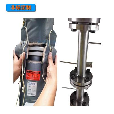 厂直家销热温保套加热温度LA-FHJ-X650度 温可拆卸式加热加保温套