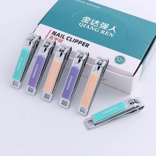 Nail Clipper 6605-1 Medium Size Strong Nail Trimmer Flat Pli