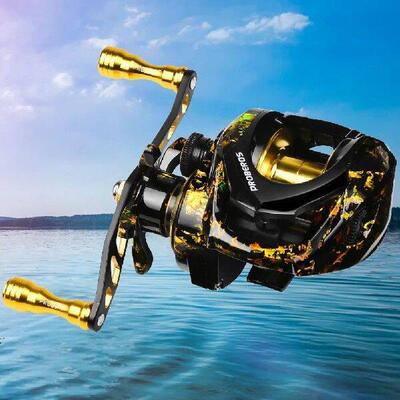 Metal Spool Bait Casting Reel 3+1BB Powerful Spinning Reel